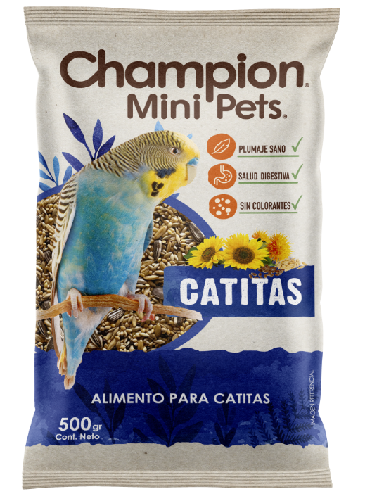 Envase Champion Mnipets Catitas